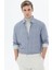 Mavi Desenli Regular Fit Dokuma Casual Gömlek 1
