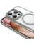 Apple iPhone 16 Pro Max Kılıf Wireless Şarj Özellikli Krom Magsafe Silikon Kılıf 2