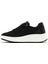 Zero Kadın Siyah Bağcıklı Kalın Tabanlı Kumaş Sneaker 24WFD43066F 2