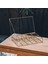 30x20x6cm 10 Bölmeli Organizer Pirinç Cam Gold Takı Aksesuar Saat Kutusu 2
