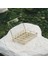 30x20x6cm 10 Bölmeli Organizer Pirinç Cam Gold Takı Aksesuar Saat Kutusu 5