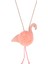 - Flamingo Pompom Necklace - Ponpon Flamingo Kolye 1