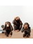 3 Orangutan Figürleri Oturma Odası Raf Dolap Için Üstü Süslemeleri (Yurt Dışından) 3
