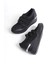 Stonestar Cırt Cırtlı Siyah Taşlı Sneaker Dolgu Topuklu Spor Ayakkabı 2