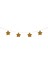 - Gold Knitted Star Garland - Altın Yıldızlı Asılan Süs 2