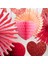 - Honeycomb Valentines Garland - Petekli Sevgililer Günü Asılan Süs 3