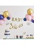 - Baby Shower Yazısı ve Balon Dekorlar - Altın 2