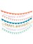 - Rainbow Birthday Garland - Gökkuşağı Doğum Günü Asılan Süsler - 8 Parça 1