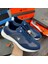 Erkek Lacivert Bağcıklı Memory Foam Hafızalı Taban Sneaker Spor Ayakkabı 23528 5