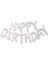 - Balloon Bunting Brights Confetti Clear Foil - Happy Birthday Balon - Renkli Konfetiler 1