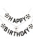 - Bunting Football Birthday Customisable - Happy Birthday Futbol Asılan Süs 1