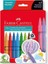 Faber Comfort Keçeli Kalem 10+2 Pastel Renk 5062000013000 1