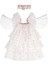 - Sequin Tulle Angel Costume - 3 - 4 Years - Payetli Beyaz Elbise - 3-4 Yaş 1