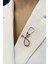 Hemşire-Doktor Kırmızı Mineli Seteskop Broş (5cm) 1