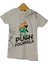 Push Yourself Baskılı Tişört 1