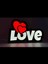 LED Işıklı Love 1
