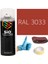 Akrilik Sprey Boya Kırmızı RAL-3033 Boya Seti 400ML +Zımpara+Kağıt Bant+Eldiven 1