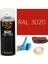 Akrilik Sprey Boya Kırmızı RAL-3020 Boya Seti 400ML +Zımpara+Kağıt Bant+Eldiven 1