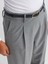 71552 Kemerli Dümdüz Fit Pantolon-Koyu Gri 4