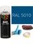 Akrilik Sprey Boya Mavi RAL-5010 Boya Seti 400ML +Zımpara+Kağıt Bant+Eldiven 1
