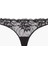 Kadın Calvin Klein Imzalı Elastik Bel Bantlı Dantel Süslemeli Mikrofiber Jarseli Yüksek Belli Siyah Külot 000QF6397E-UB1 1