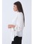 Ekru Yandan Bağlama Detaylı Bluz Gömlek 41620075.147 5
