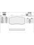 Kb 181447 Fren Balatası Arka S-Type 4.2R 02-07 Xk8 4.0Cc >05 Xy 1
