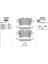 Kb 182256 Fren Balatası Arka A4 1.4-2.0Cc Tfsı-Tdı 15> A5 1.4-2.0Cc Tfsı-Tdı 16> Q5 2.0Cc 17> Q7 2.0-3.0Cc 15> 300-330 Diskler Için 1