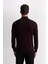 Standart Fit Yarım Boğazlı Yarı Fermuarlı Triko Kazak D0624AX24AU 5