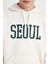 Boxy Fit Kapüşonlu Cepli Baskılı Sweatshirt D1780AX24WN 4