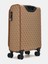 Kerima 4g Logo Medium Suitcase Brown Multi A9337980 Valiz 3