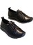 Elis 24 K 470 Kadın Deri Comfort Casual Ayakkabı Siyah 1