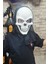 Kuru Kafa Maskesi Cadılar Bayramı Halloween Maskesi Korkunç Iskelet Kurukafa Tüllü Maske 1