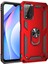 - Xiaomi Redmi Note 9 4G - Kılıf Yüzüklü Zırh Tank Vega Kapak - Rose Gold 3