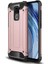 - Xiaomi Redmi Note 9 - Kılıf Çift Katman Zırh Tank Crash Military Kapak - Rose Gold - T14846 1