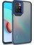 - Xiaomi Redmi Note 11T 5g - Kılıf Arkası Şeffaf Kamera Çevresi Parlak Zıt Renkli Flora Kapak 2