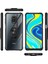 - Xiaomi Redmi Note 9S - Kılıf Yüzüklü Arkası Şeffaf Koruyucu Mola Kapak - Kırmızı 5