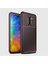- Xiaomi Pocophone F1 Kılıf Auto Focus Karbon Negro Silikon Kapak Kahverengi 4