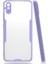 - Xiaomi Redmi 9A - Kılıf Kenarı Renkli Arkası Şeffaf Parfe Kapak - Mor - T15329 1