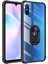 - Xiaomi Redmi 9A - Kılıf Yüzüklü Arkası Şeffaf Koruyucu Mola Kapak - Kırmızı - T15556 2