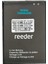 Reeder P13 Blue Max 2022 Batarya Pil 1