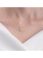 Altın Kolye - - Signity (Zirkon) 0.90 Karat Anturaj Modern Tasarım 14 Ayar Altın Kolye 4