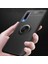 - Xiaomi Mi 9 Lite - Kılıf Yüzüklü Karbon Ravel Silikon Kapak - Kırmızı 4