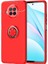 - Xiaomi Mi 10T Lite 5G - Kılıf Yüzüklü Karbon Ravel Silikon Kapak - Mavi 2