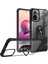 - Xiaomi Poco M5S - Kılıf Yüzüklü Arkası Şeffaf Koruyucu Mola Kapak - Kırmızı - T24725 2