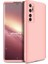 - Xiaomi Mi Note 10 Lite - Kılıf Parmak izi Yapmayan 3 Parça Ays Kapak - Rose Gold - T14081 1