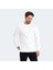 KORAL Erkek Sweatshirt Beyaz 5