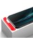 - Oppo A72 - Kılıf Parmak izi Yapmayan 3 Parça Ays Kapak - Kırmızı - T14084 3