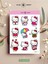 Else Craft Hello Kitty Sticker - Hk-4 - Ajanda Planlayıcı Bullet Journal Için Uygundur 1