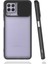 - Samsung Galaxy M32 - Kılıf Slayt Sürgülü Arkası Buzlu Lensi Kapak - Siyah - T19103 1